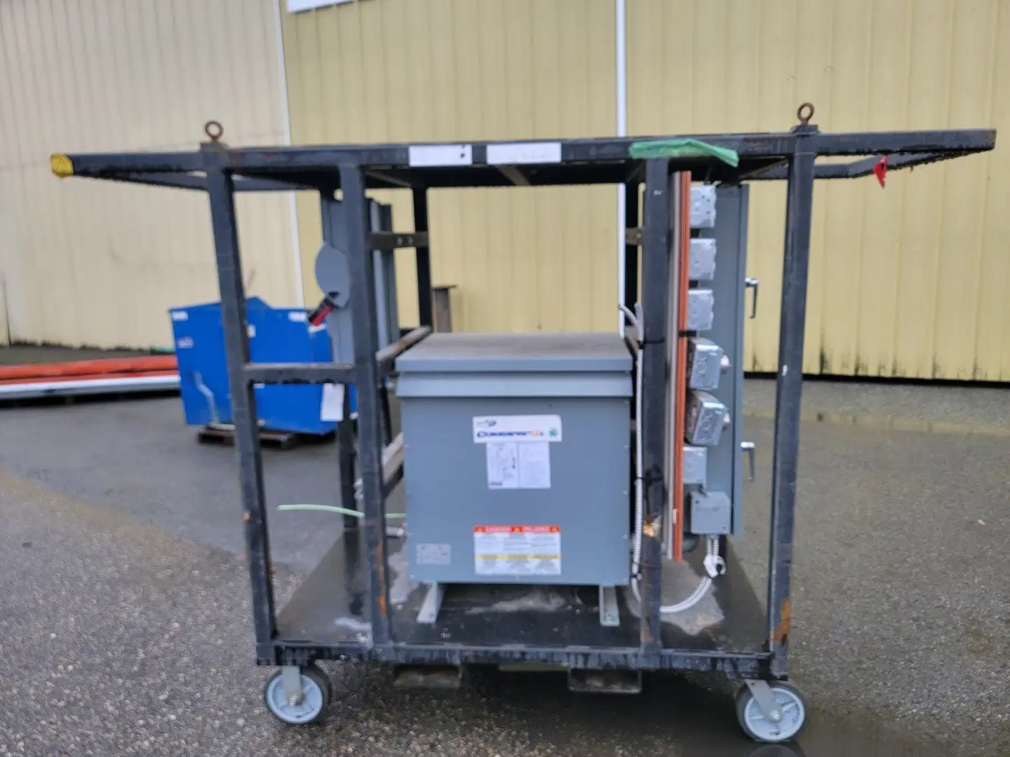 75 kVA Temporary Power Distribution Cart 600V Pri. 208Y/120V Sec.