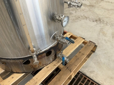 Used PSYCHO BREW DIRECT-FLAME BREW KETTLE/ MASH TUN 3.5BBL Cooking Kettles Michigan US | Miedema Asset Management Group #1580148
