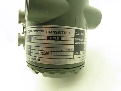 Yokogawa EJA110A-EHS4B-92NA/FF1/D1 Pressure Transmitter 2300PSI 10.5-42VDC