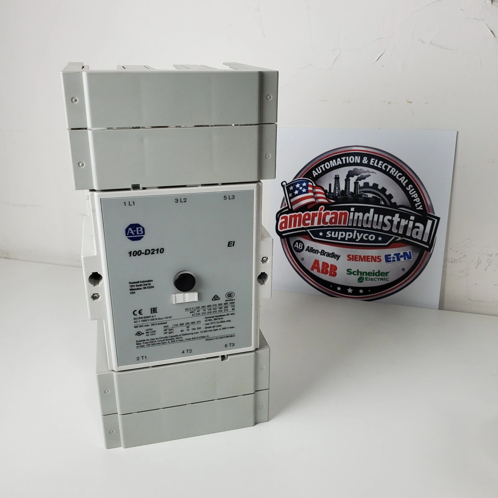 Used Allen-Bradley 100-D210 EI Misc Industrial Equipment California US | American Industrial Supply Co. #1376970