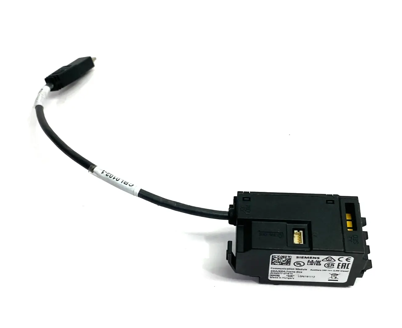 USED SIEMENS SENTRON COMMUNICATION MODULE 400A/600A FRAME SIZE