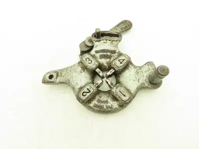Ridgid 500B Bolt Die Head 1/4-1" with 1/2-13 NC Dies Lock Handle Missing