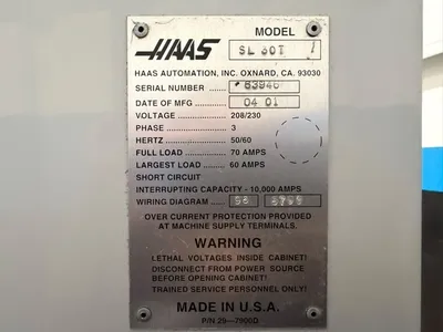 2001 HAAS SL-30T CNC Lathes | Midstate Machinery (12)