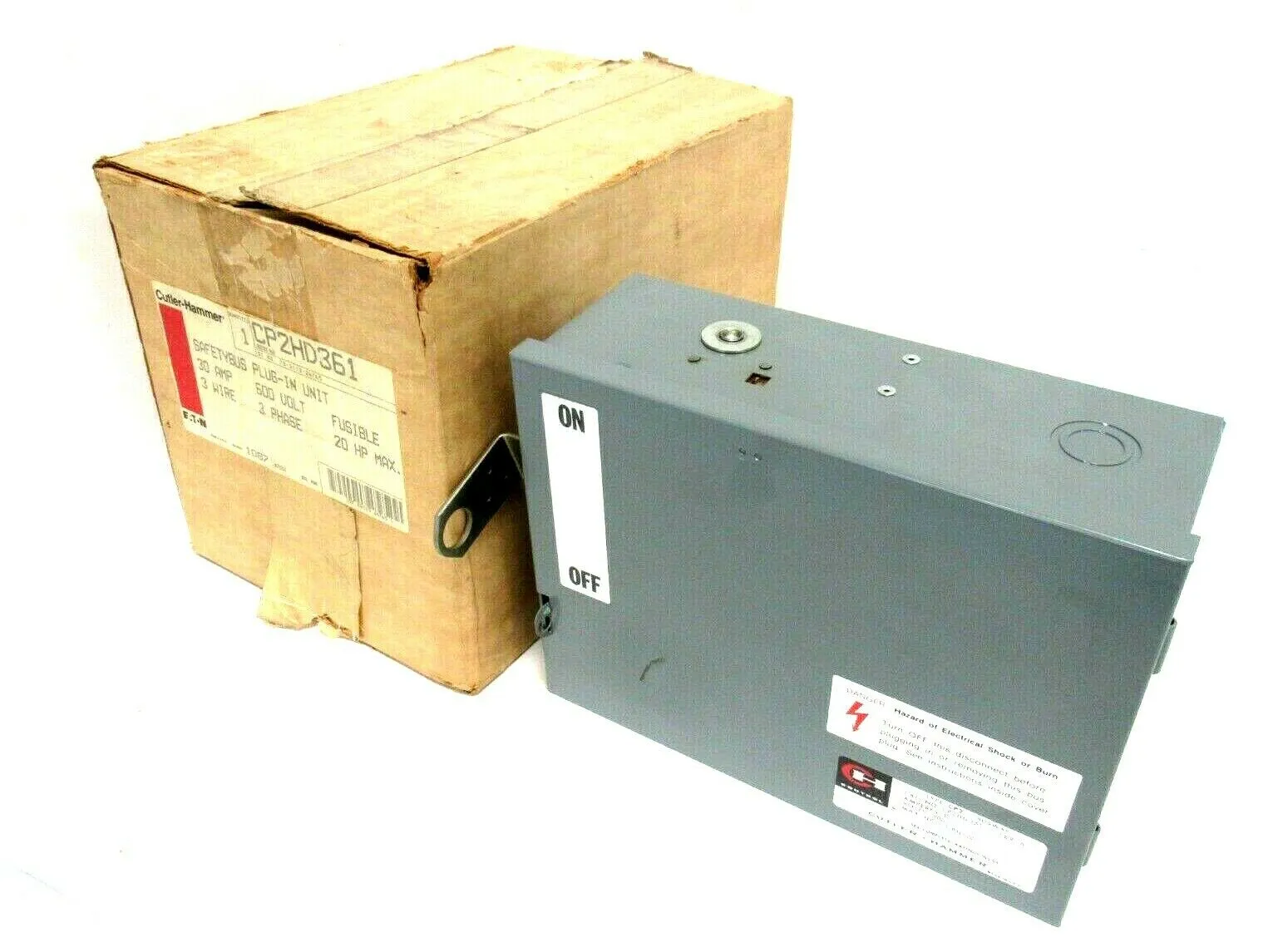 NEW CUTLER HAMMER CP2HD361 SAFETYBUS PLUG-IN UNIT