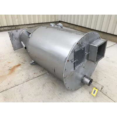 Used 50 Cubic Foot Stainless Steel Hopper Bin Receiver
