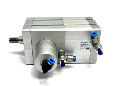 ADN-63-30-KP-A-P-A | Festo  Pneumatic Compact Cylinder 63mm Bore 30mm Stroke 548211 - Used