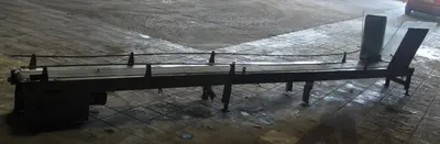SPC8839  Conveyor belt conveyor CS, 8" wide x 17'-8" long