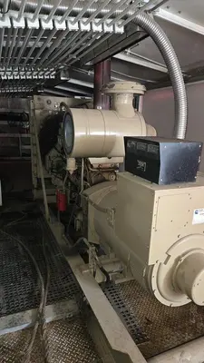 USED CUMMINS/STAMFORD 300KW DIESEL GENERATOR