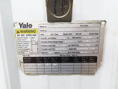 Yale 8620080 Forklift Hydraulic Haldex Pump & Motor 36/48VDC Off ERC080HD