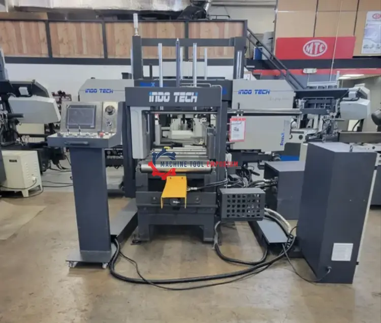 2025 INDOTECH i27" x 19" NC Horizontal Horizontal Dual Column Band Saws | Machine Tool Emporium