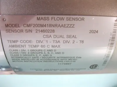New | in-Stock Micro Motion CMF200 M418NRAAEZZZ Sensors New Hampshire US | Bitter End Trading #1452822