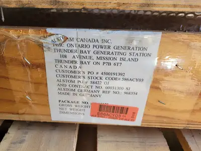 Valve Spindle Intercept Stop Valve No. 586ACY03