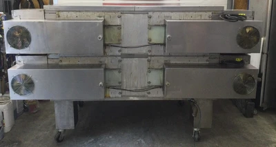 167-0281 Middleby Marshall PS570G Double Stack Natural Gas Pizza Oven