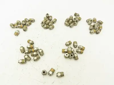 Norgren 124250438 Pneumatic Male Adapter 1/4" Tube x 1/2" MNPT Lot of 63
