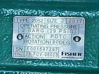 USED FISHER V200