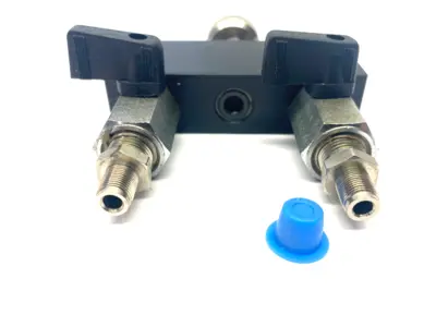 USED MAHR LOW-MAG 2-WAY MANIFOLD MILLIMAR