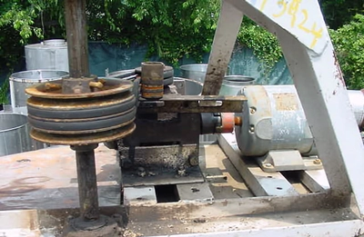 USED 750 GALLON OPEN TOP MIXING TOP OPEN TOP MIXING TANK