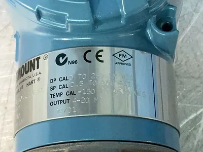 Used ROSEMOUNT 3095MA2CABA15AA001AB Pressure Transmitters Ohio US | HGR 24 #1263387