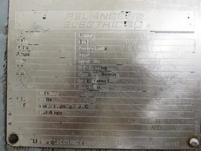 400 hp Reliance Electric DC Motor