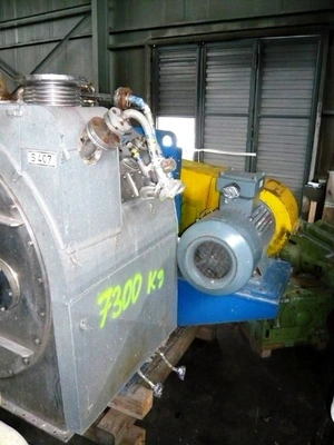 (2) Siebtechnik Tema H-1000 Conturbex centrifuges, 316SS.