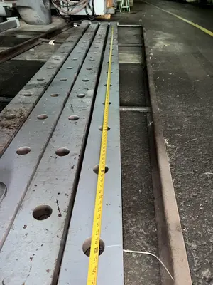 400 TON RODGERS MODEL #1F400 HYDRAULIC INCLINED FRAME HORIZONTAL WHEEL PRESS