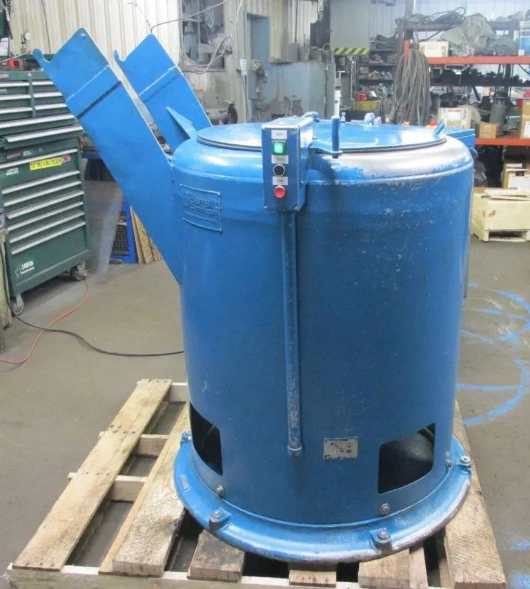 Barrett 402-E chip spinner.