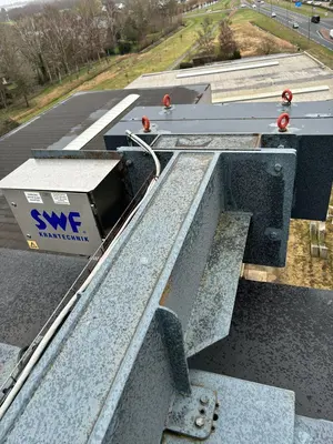 USED SWF GANTRY CRANE 70 TON + 5 TON X 25 METER