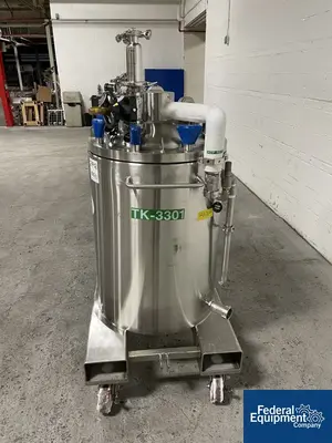 USED ITT 125 Liter Integrated Biosystems Cryovessel, 316L S/S, 50/65#