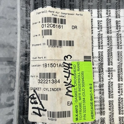 New | in-Stock Ingersoll Rand 32221384 Seals & Gaskets California US | Davliegogo LLC #1706380