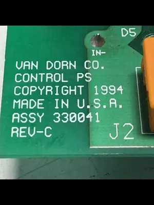 USED VAN DORN PC330-041