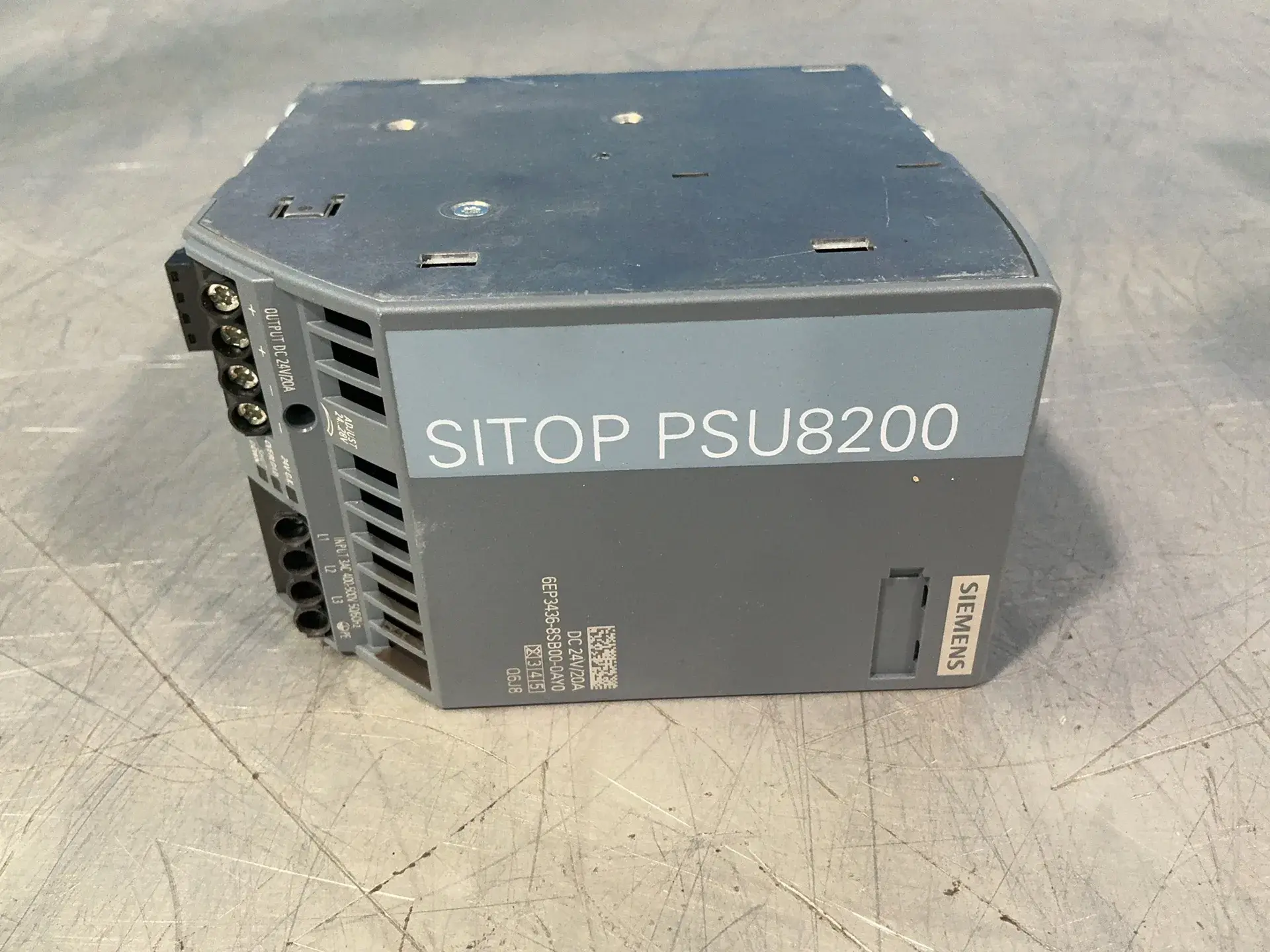 Used SIEMENS 6EP34368SB000AY0 DIN Rail Power Supplies Ohio US | HGR 24 #1520818