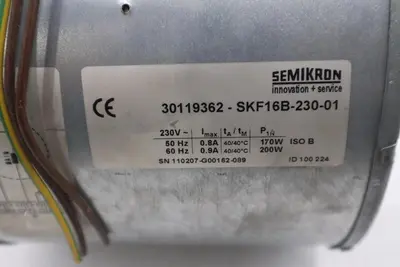SEMIKRON 30119362-SKF16B-230-01 STOCK 5962