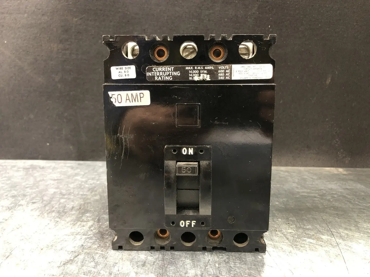 USED SQUARE D FAL36050
