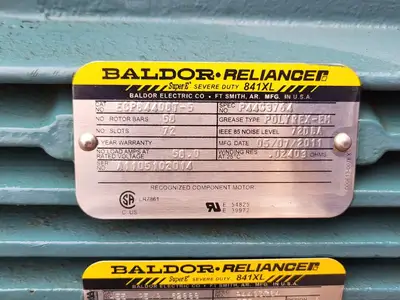 USED 2011 BALDOR ECP84408T-5