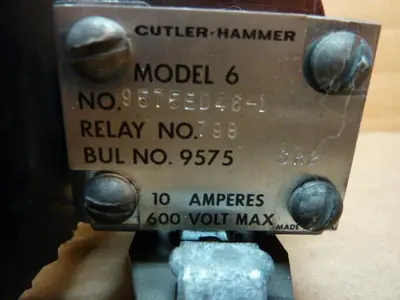 USED CUTLER HAMMER 9575ED46-1
