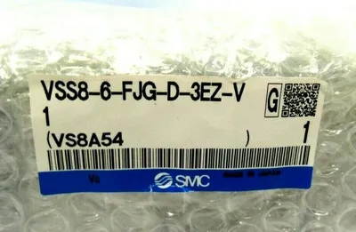NEW SMC VSS8-6-FJG-D-3EZ-V1 SOLENOID VALVE VSS86FJGD3EZV1