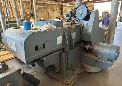 USED OLIVER 170, 36" DOUBLE-HEAD STRAIT-O-PLANER