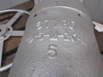 Moody C7780 0-5-m-20-l Cast Valve 3" Weld Ports Very Thick Walls