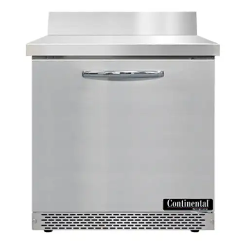 Continental SWF32NBS-FB 32" W Worktop Freezer W/ (1) Section & (1) Door, 115v