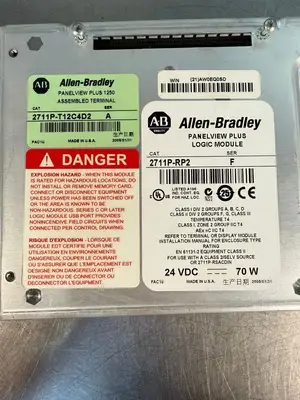 Allen Bradley 2711P-RP2 /F Panelview Plus Logic Mod 24Vdc 70W (3.1.2)
