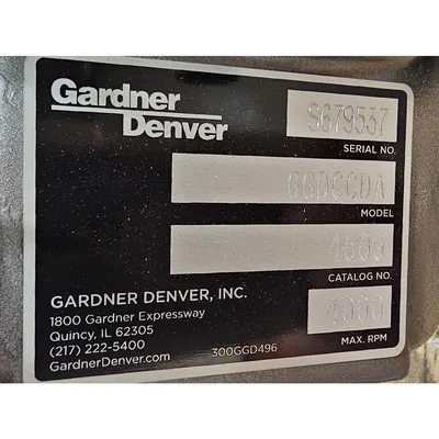 NEW GARDNER DENVER GGDCCDA