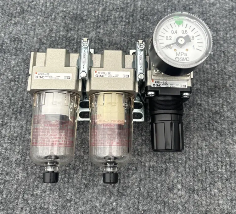 Used SMC AF20-02C-2 Air Pressure Regulators California US | Davliegogo LLC #1707432