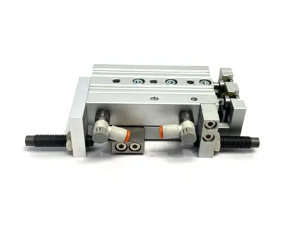 MXS12L-40 | SMC  Pneumatic Guided Cylinder Slide Table 12 Bore Size 40mm Stroke - Used