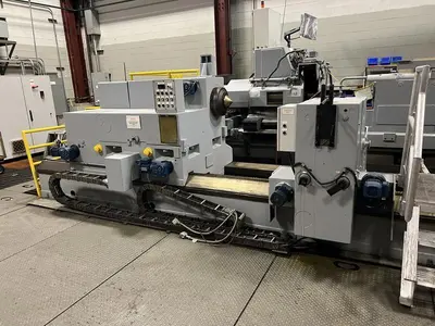 1700mm (67") x 8000mm (26') Wemex Heckert Roll Grinder Model SAXW-1600/2
