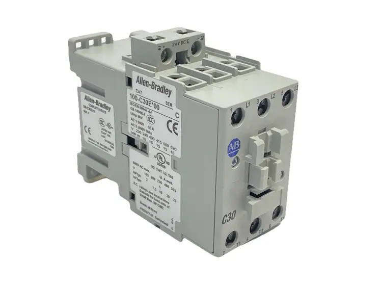 Used ALLEN-BRADLEY SER. C CONTACTOR 3P 30A 600VAC 24VDC COIL PLC Contactors Michigan US | Maverick Industrial Sales #1089273