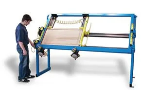 JLT #717C-LM-PL Large Single Pneumatic Miter Door Clamp With MDF/HDF Clamping Kit 37″ X 95″ Capacity