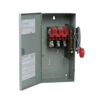 Eaton DH362UGK Heavy Duty Single-Throw Non-Fused Safety Switch, Single-Throw [New]