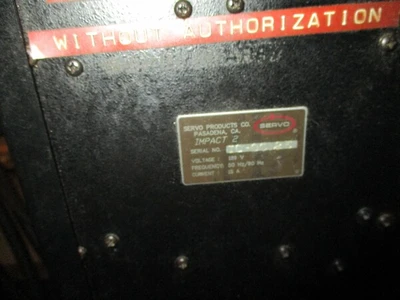 USED SERVO IMPACT-2