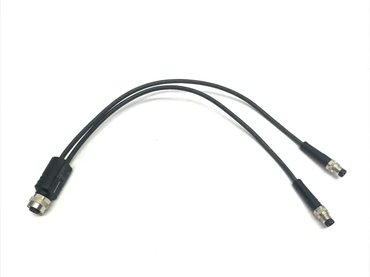 Used ESCHA SPLITTER Y-CABLE M12 TO DUAL M8, 8075852 Cable & Wire Michigan US | Maverick Industrial Sales #1090816