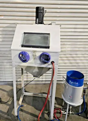 Sand Blast Cabinet With Dust Collector Abrasive Blast Cabinet USA